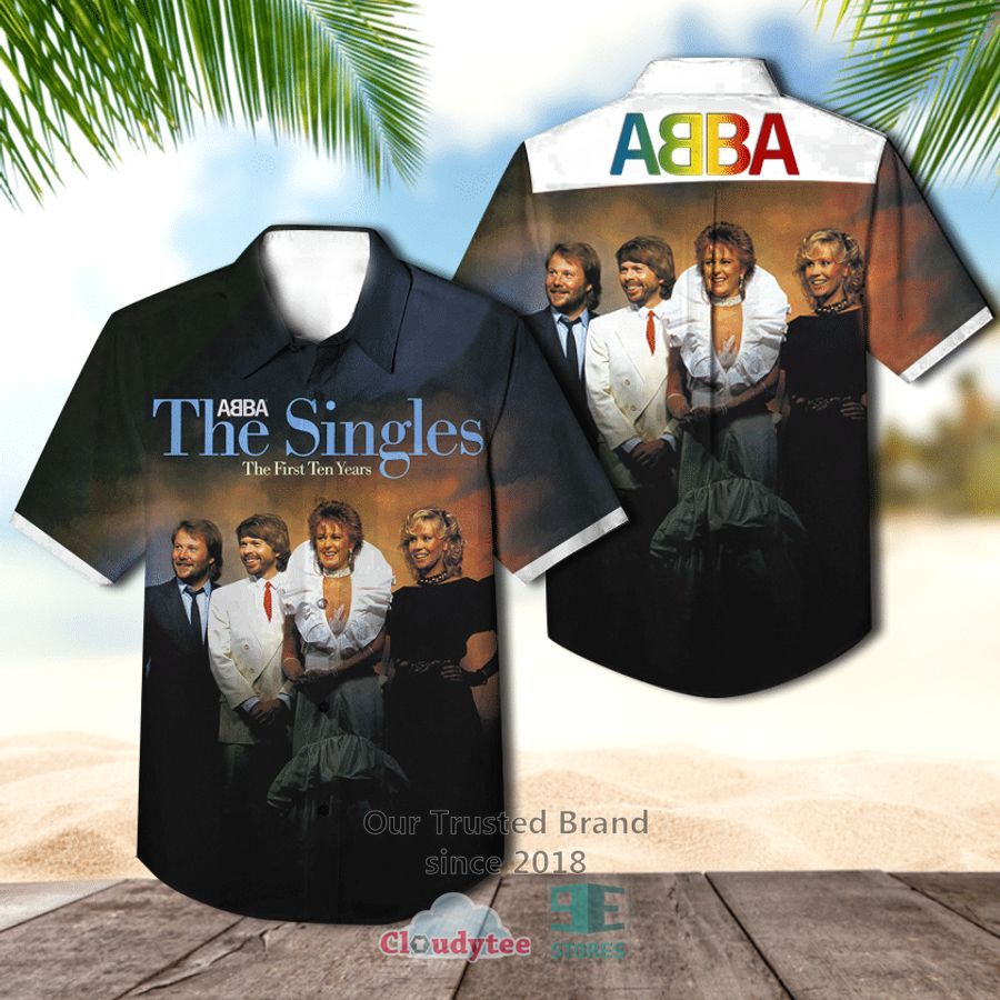Abba The Singles Album Casual Hawaiian Shirt  