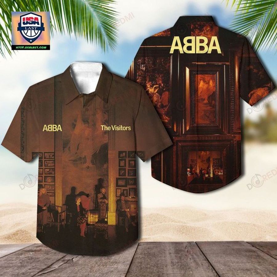 Abba The Visitors Album Hawaiian Shirt
