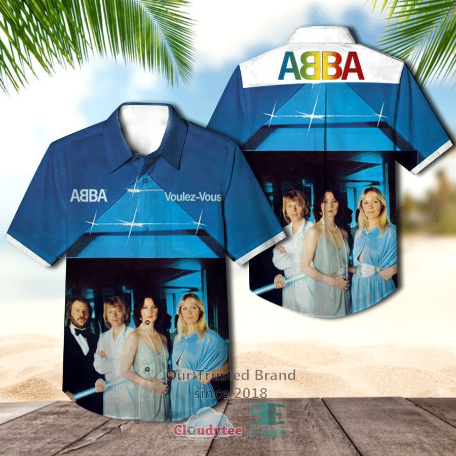 Abba Voulez Vous Album Casual Hawaiian Shirt  