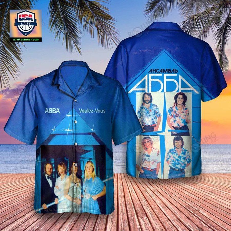 Abba Voulez Vous Album Hawaiian Shirt  