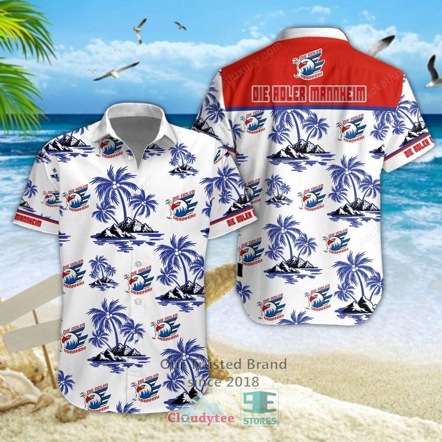 Adler Mannheim Island Coconut Hawaiian Shirt, Short  