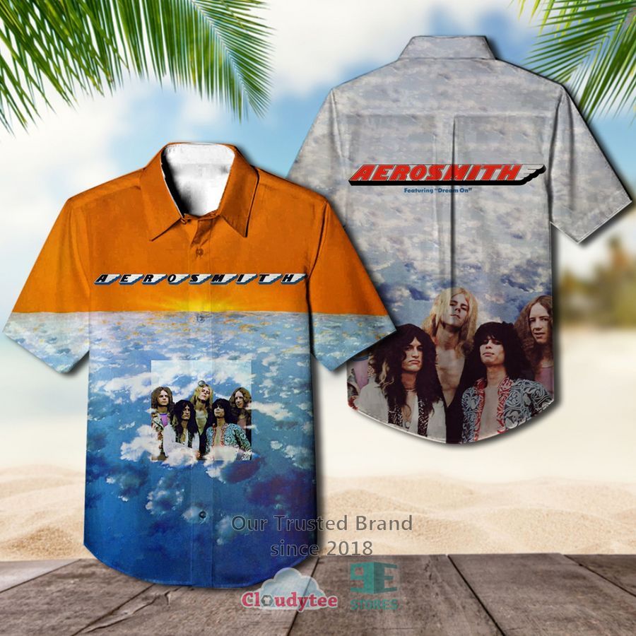 Aerosmith Band Aerosmith Album Cover Hawaiian Shirt  
