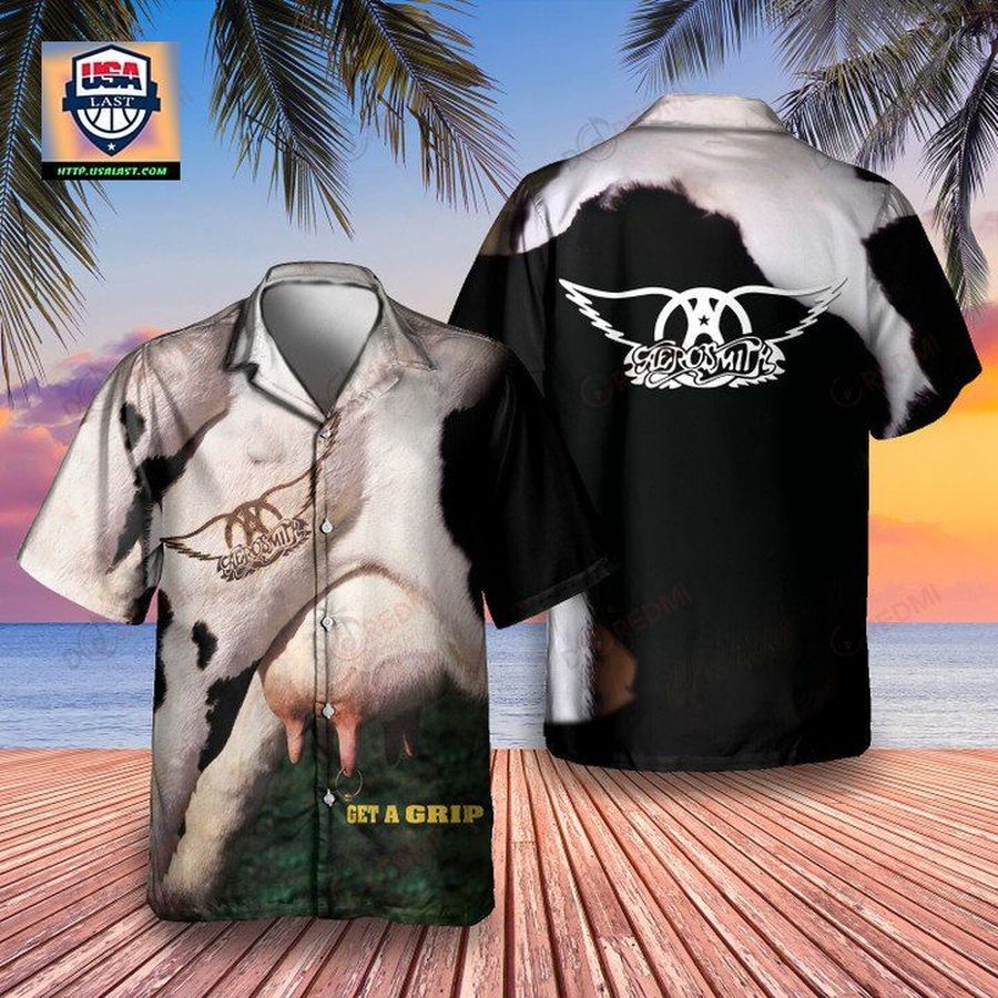 Aerosmith Get A Grip 1993 Album Hawaiian Shirt