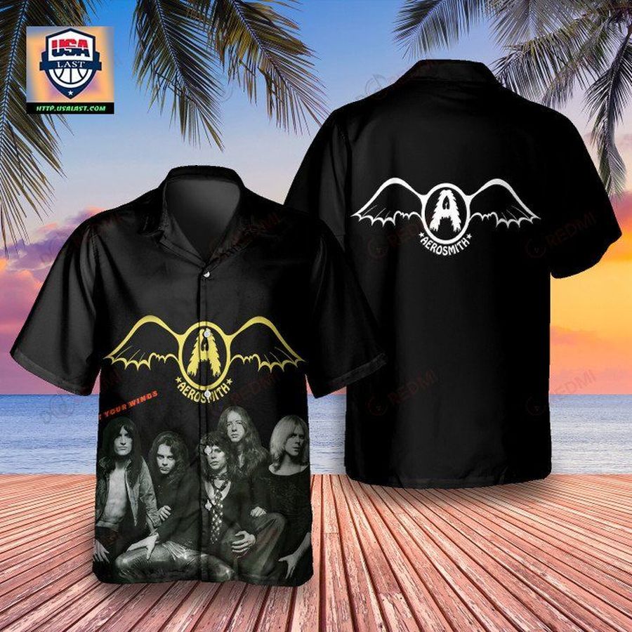 Aerosmith Get Your Wings 1974 Album Hawaiian Shirt