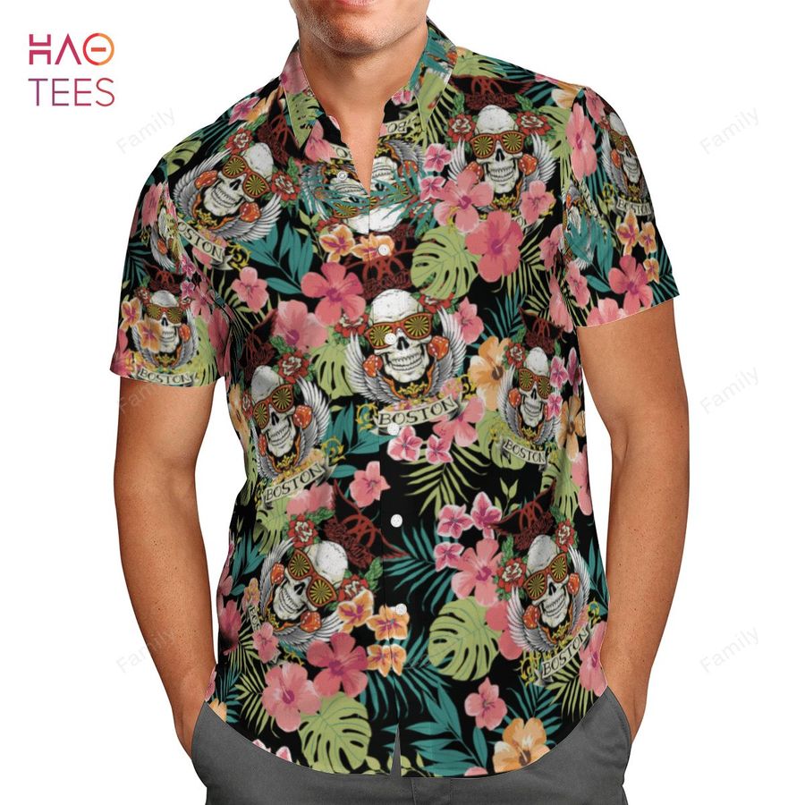Aerosmith Tropical Hawaiian Shirt