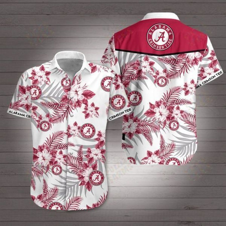 Alabama Crimson Tide Hawaiian Shirt   2576