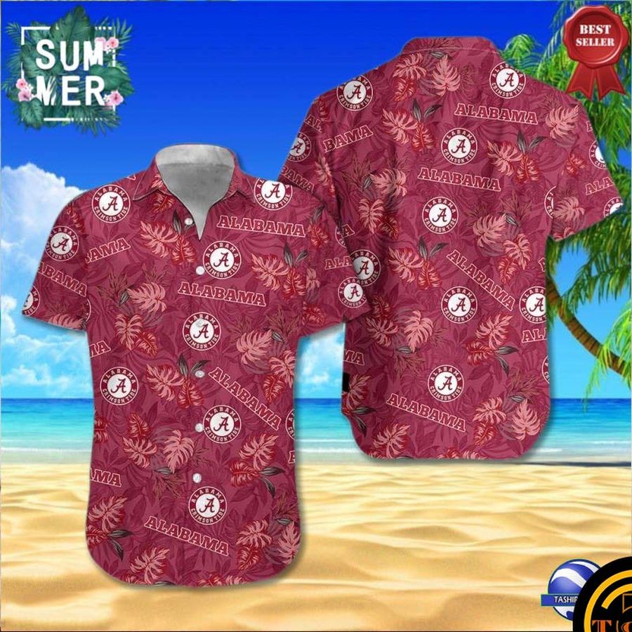 Alabama Crimson Tide Ncaa Hawaiian Shirt And Shorts