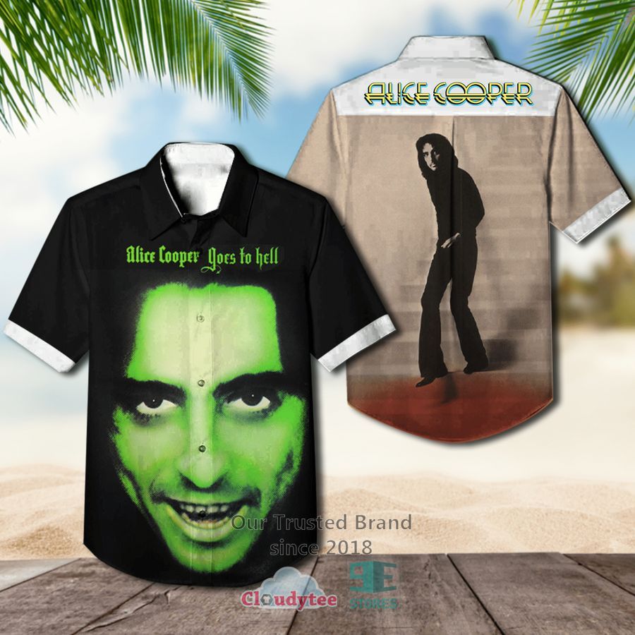 Alice Cooper Goes To Hell Casual Hawaiian Shirt  