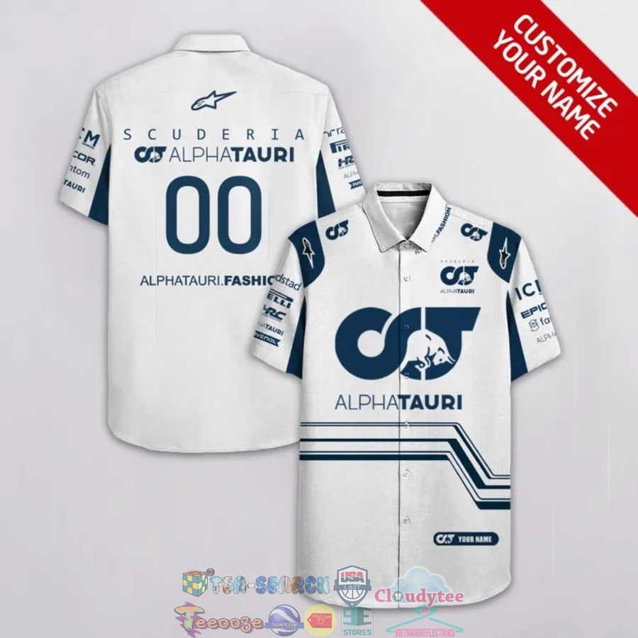 Alpinestars Scuderia Alphatauri Personalized Hawaiian Shirt  Saleoff