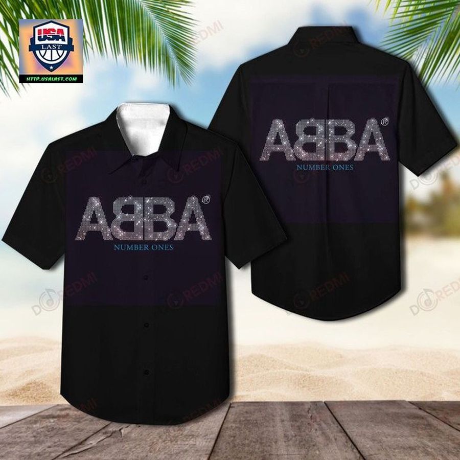 Amazing Abba Number Ones Album Hawaiian Shirt