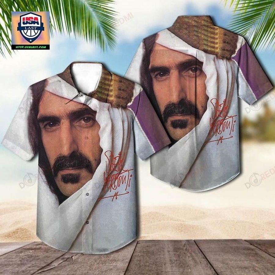 Amazing Frank Zappa Sheik Yerbouti Album Hawaiian Shirt