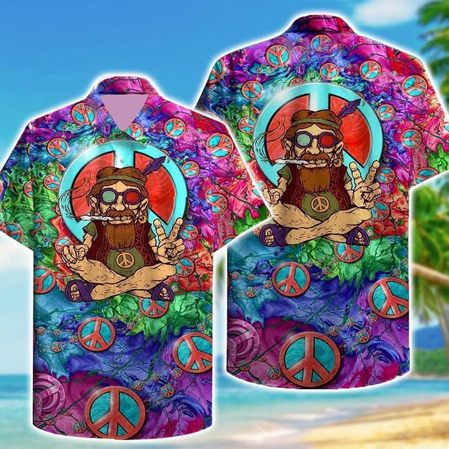 Amazing Hippie Hawaii Hawaiian Shirt Fashion Tourism For Men Women Shirt