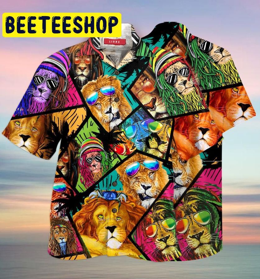 Amazing Lion Hawaiian Shirt 3359