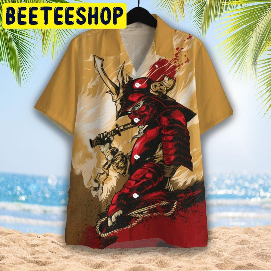 Amazing Samurai Hawaiian Shirt