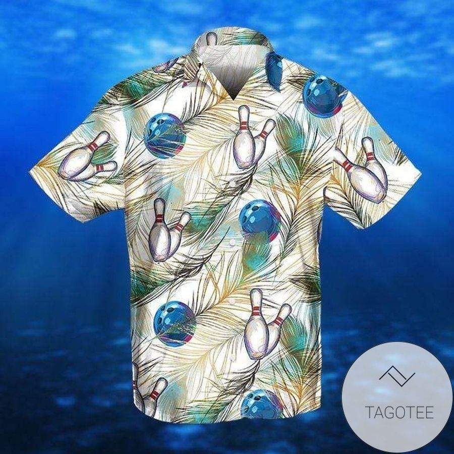 Amazing Simple Bowling Unisex Hawaiian Aloha Shirts