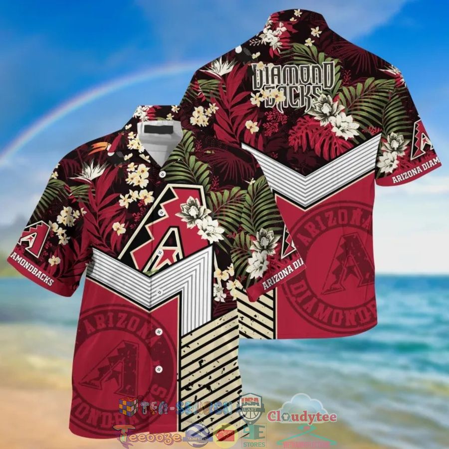 Arizona Diamondbacks Mlb Tropical Hawaiian Shirt And Shorts  Saleoff