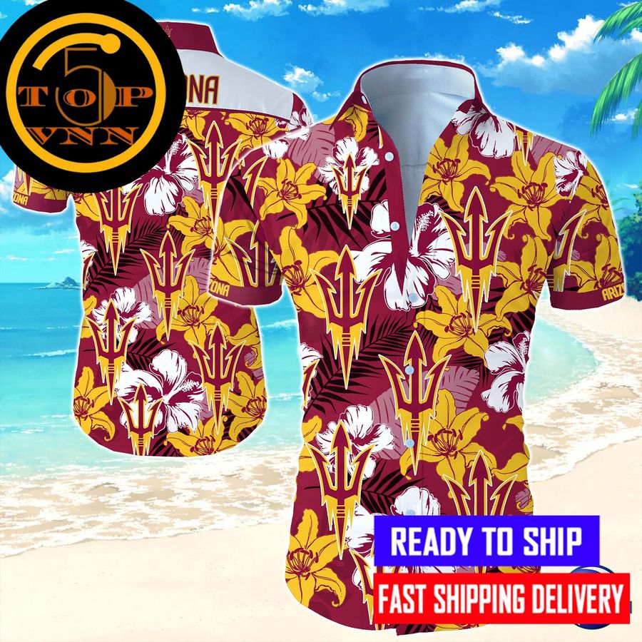 Arizona State Sun Devils Hawaiian Shirt And Shorts