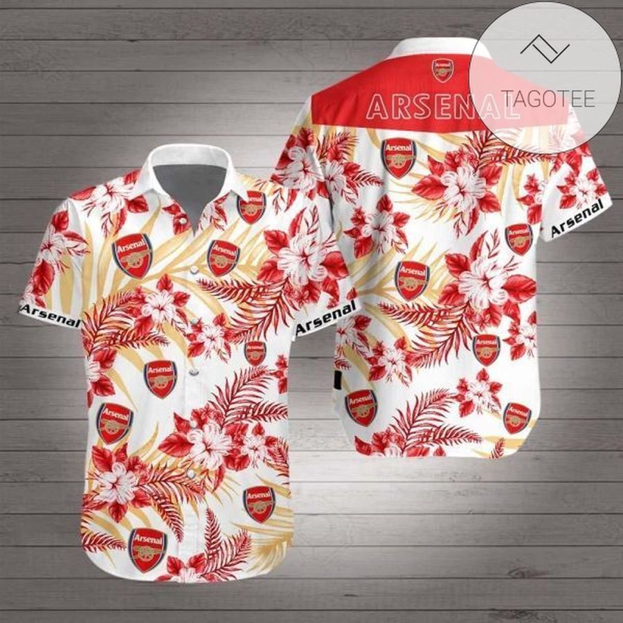 Arsenal Authentic Hawaiian Shirt 2023