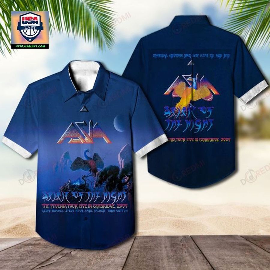 Asia Band Spirit Of The Night Aloha Hawaiian Shirt