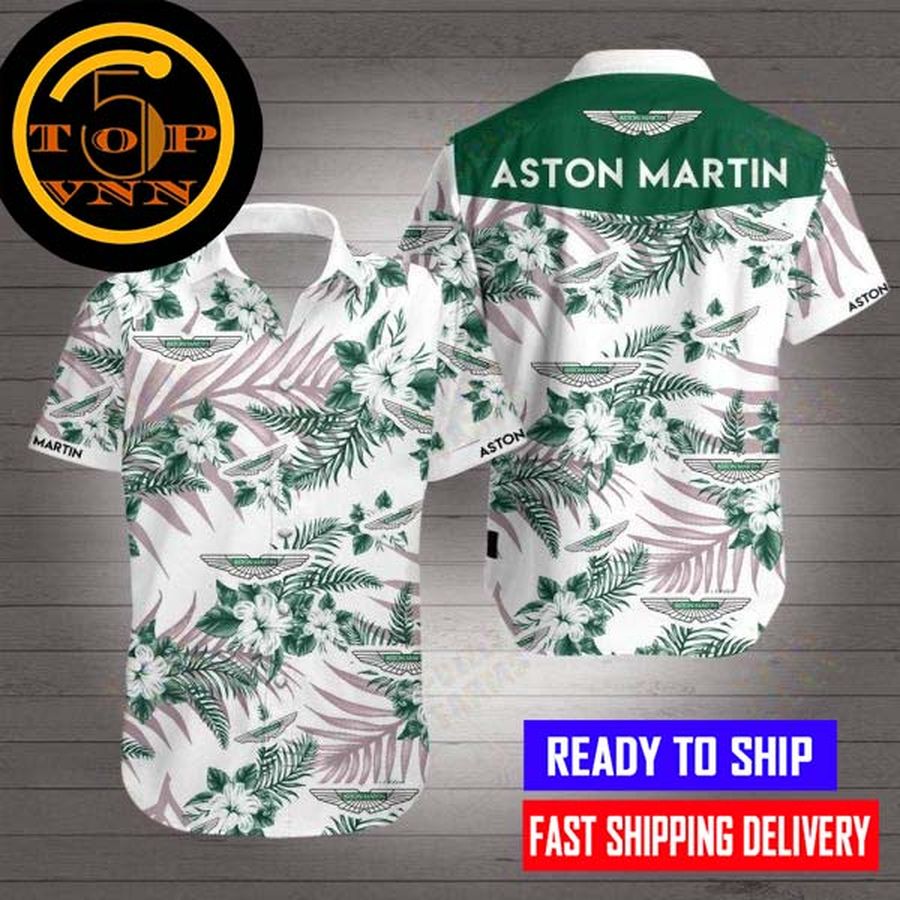 Aston Martin Racing F1 Hawaiian Shirt