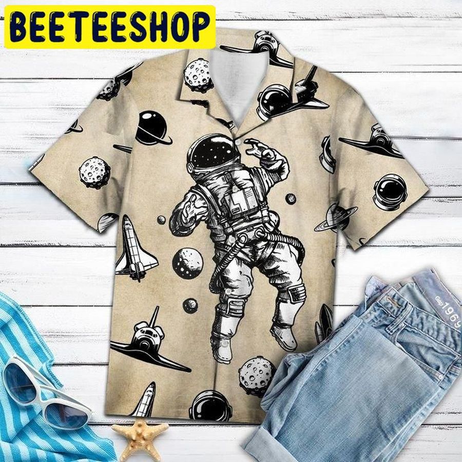 Astronaut Hawaiian Shirt 0256