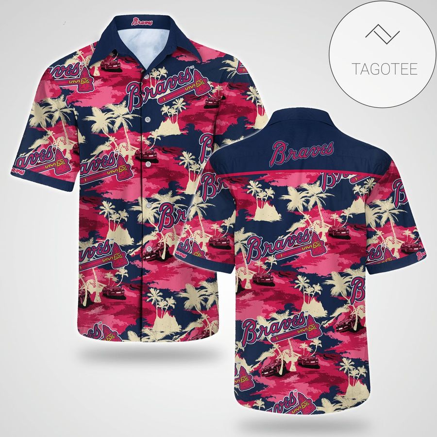 Atlanta Braves Tommy Bahama Authentic Hawaiian Shirt 2023