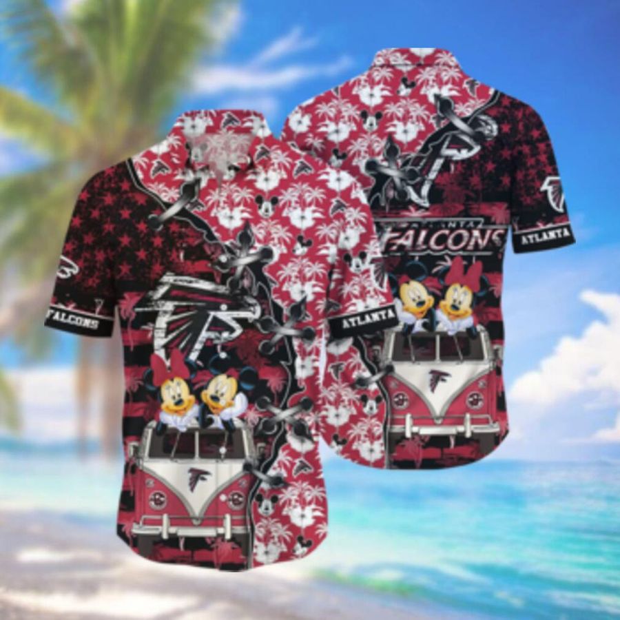 Atlanta Falcons Hawaii Shirt Style Hot Trending 3D Hawaiian Shirt