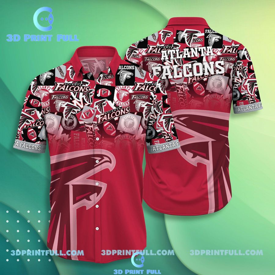 Atlanta Falcons Hawaiian Shirt Short Hot Trending Summer 1