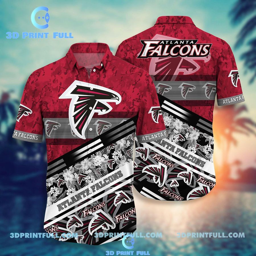 Atlanta Falcons Hawaiian Shirt Short Style Hot Trending