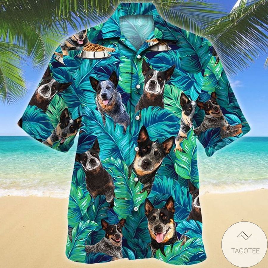 Australian Cattle Dog Lovers Hawaiian Shirt