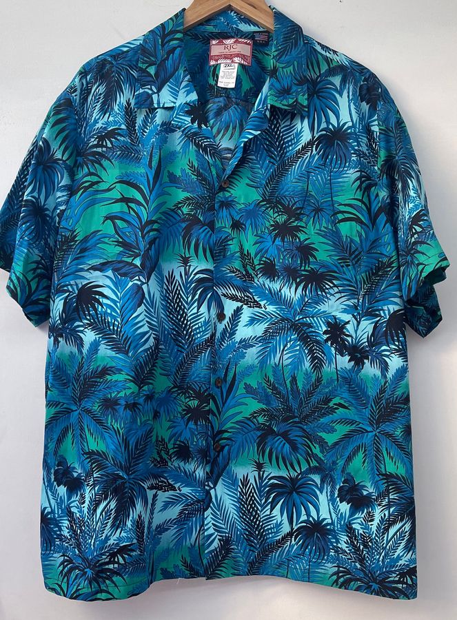 Authentic Hawaiian Shirt  MenS Aloha Shirt  Flamingos Shirt  Cotton Shirt  Button Down Shirt  Luau Shirt  FatherS Day  Gift For Him