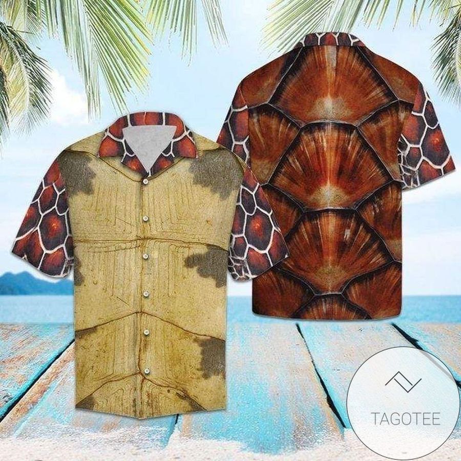 Awesome Sea Turtle Unisex Hawaiian Aloha Shirts