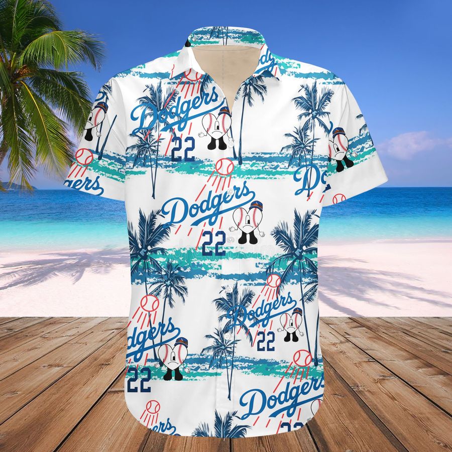 Bad Bunny Dodgers Un Verano Sin Ti Hawaiian Shirt StirtShirt