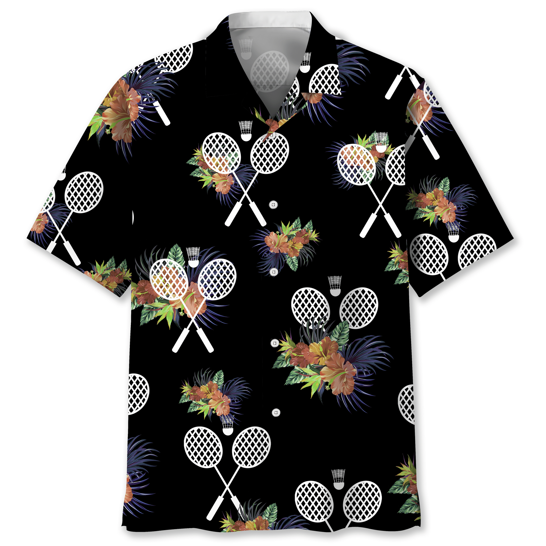 Badminton Hawaiian Nature StirtShirt