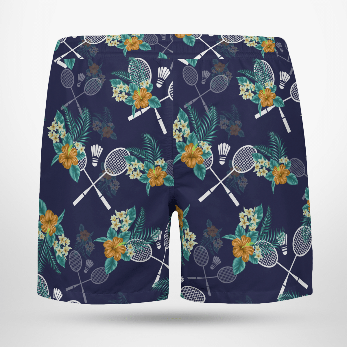 Badminton Hawaiian Tropical Short StirtShirt
