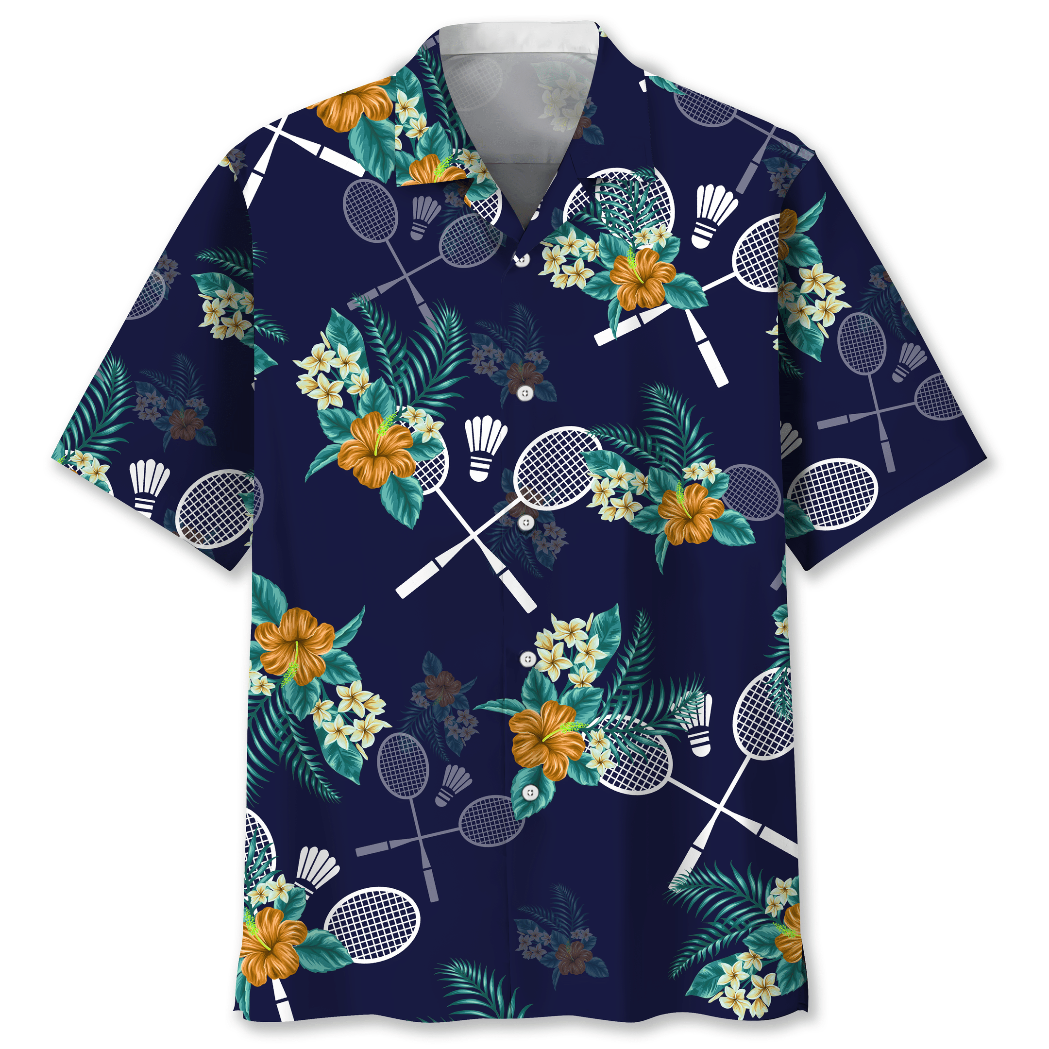 Badminton Hawaiian Tropical StirtShirt