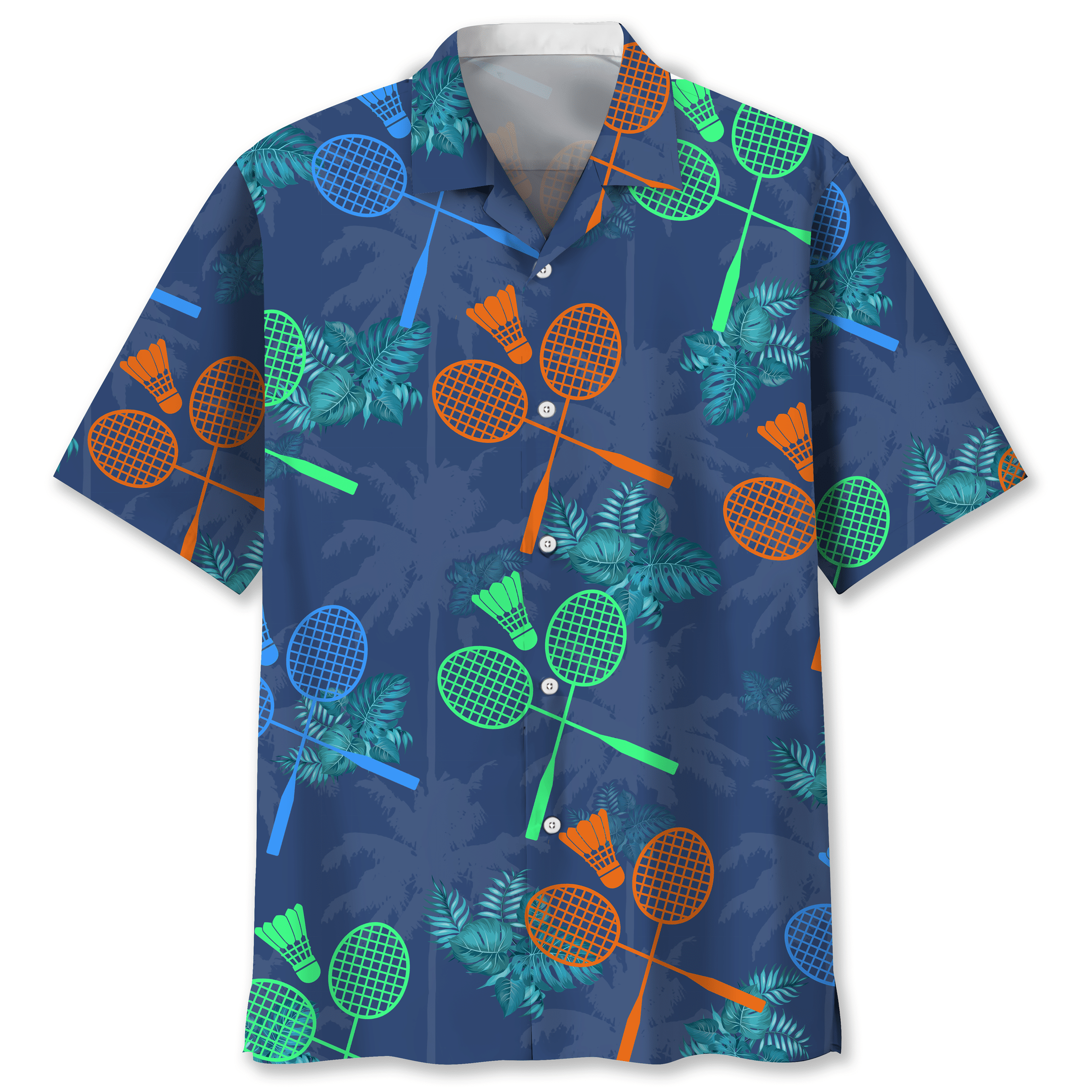Badminton Tropical Hawaiian Shirt StirtShirt