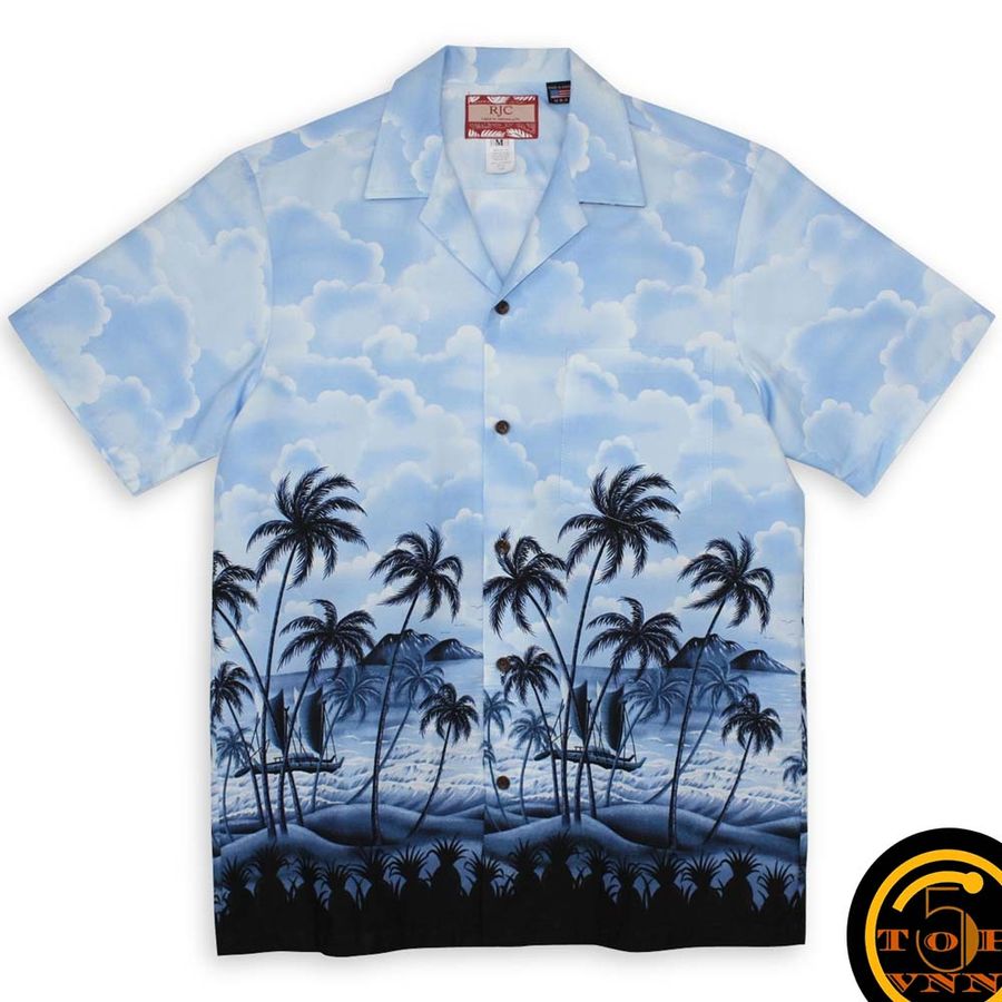 Bali Hai Blue Hawaiian Shirt And Shorts StirtShirt