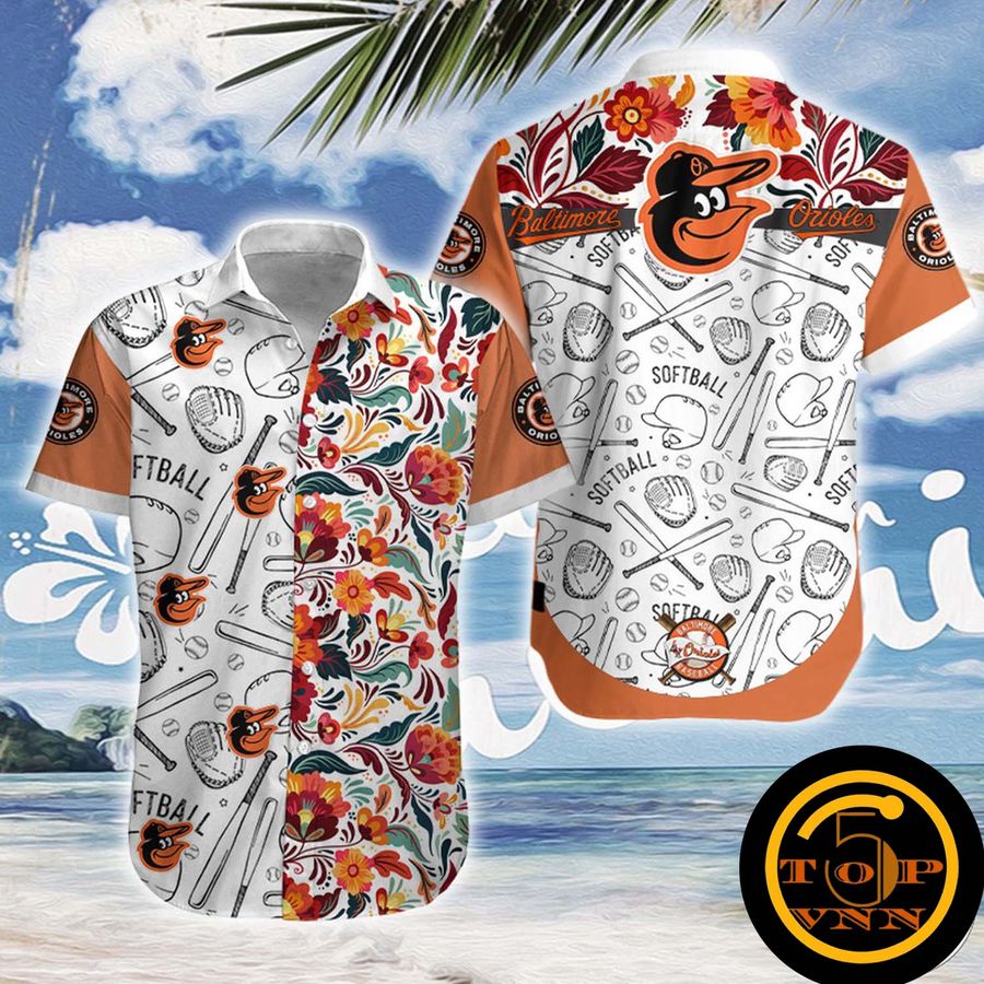 Baltimore Orioles Hawaiian Shirt And Shorts StirtShirt