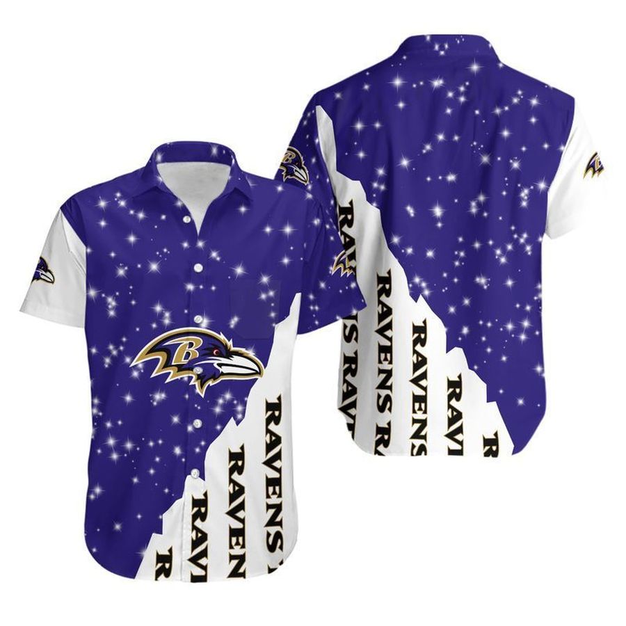 Baltimore Ravens Bling Bling Hawaii Shirt And Shorts Summer Collection H97 StirtShirt