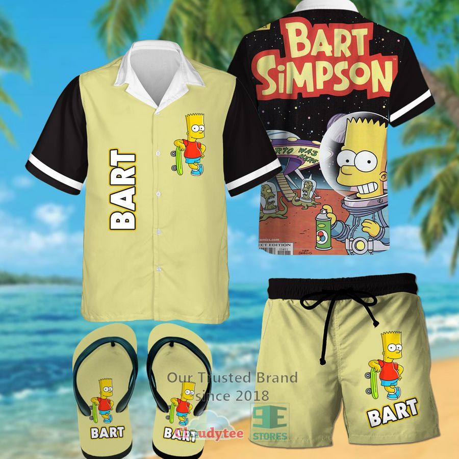 Bart Simpson Hawaiian Shirt, Shorts   StirtShirt