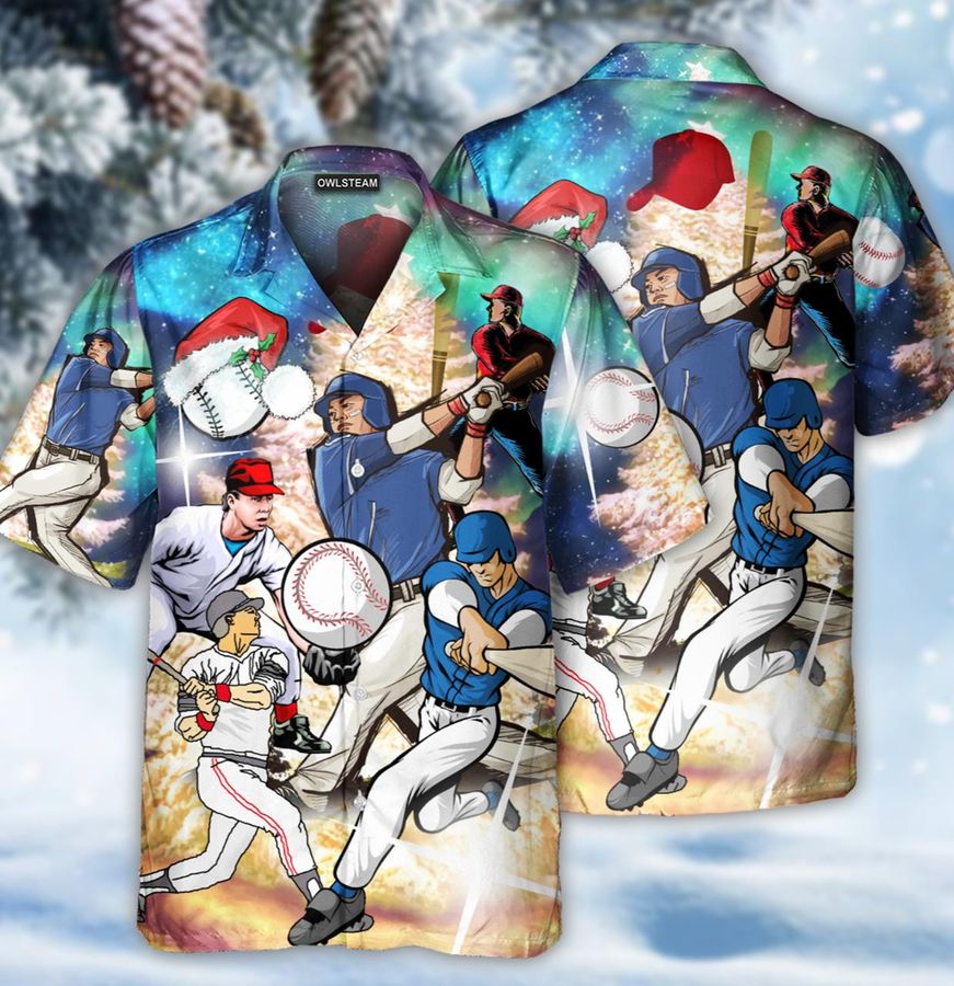 Baseball Merry Christmas Christmas Hawaiian Shirt StirtShirt