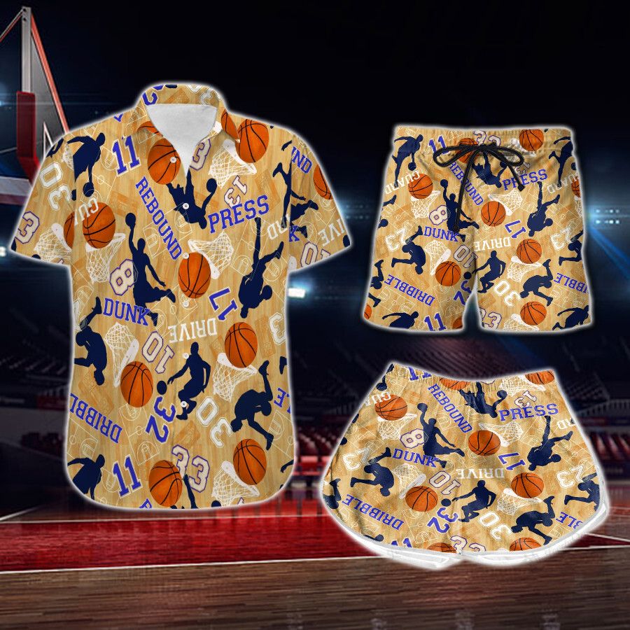 Basketball Lovers Hawaiian Shirt And Shorts Bit21123005 Bio21123005 StirtShirt