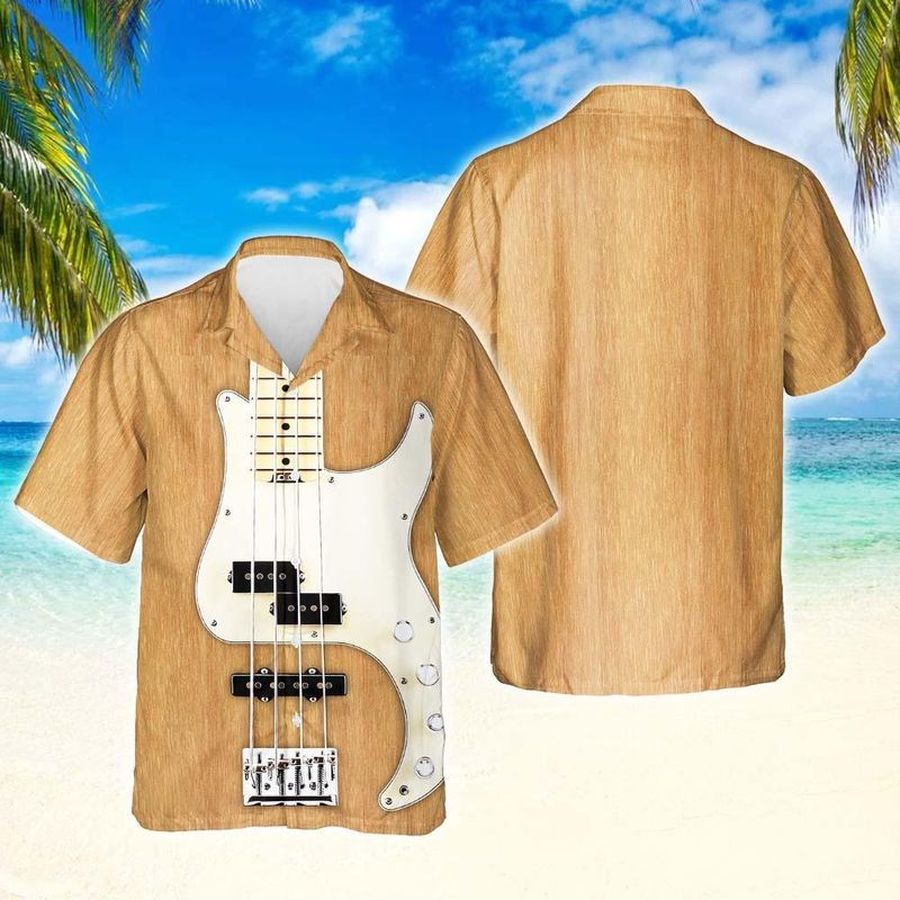 Bass Guitar Hawaiian Shirt StirtShirt