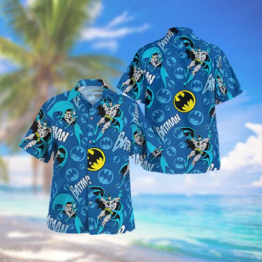 Batman Classic Pattern Hawaiian Shirt Beach Hawaiian Shirt StirtShirt