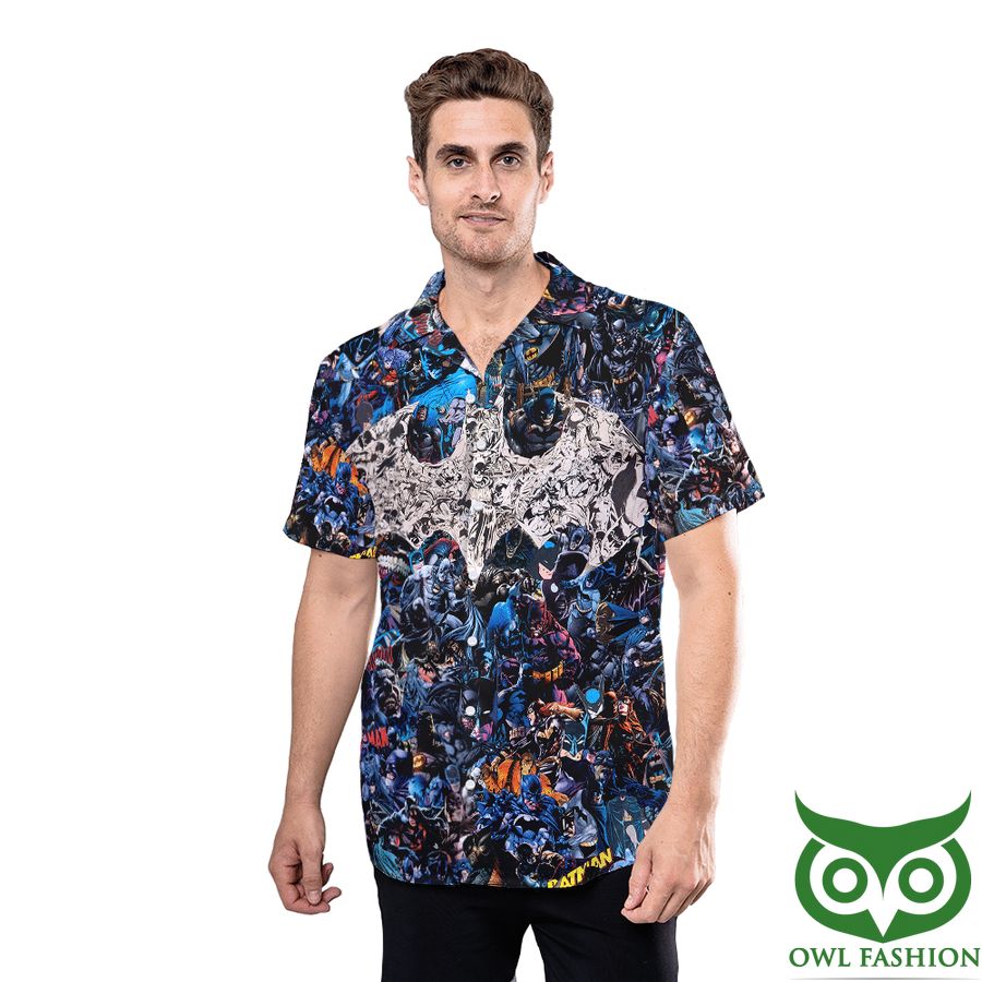 Batman Comic Unisex Hawaiian Shirt StirtShirt