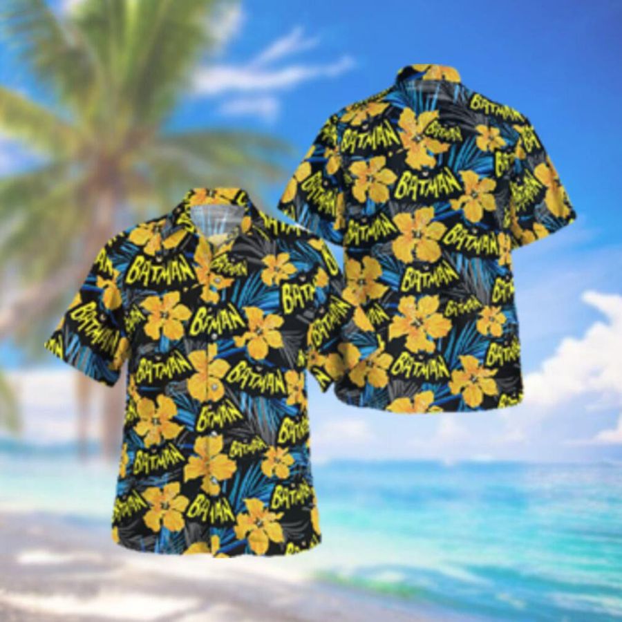 Batman Flower 1966 Hawaiian Hawaiian Shirt StirtShirt