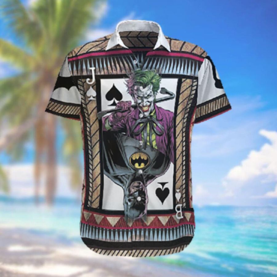 Batman Ft Joker Hawaiian Shirt Beach Hawaiian Shirt StirtShirt