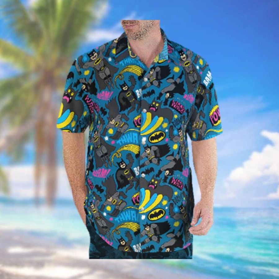 Batman In Battle Hawaiian Shirt Summer Hawaiian Shirt StirtShirt