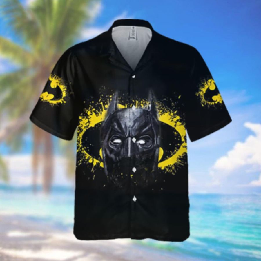 Batman Logo Face Hawaiian Hawaiian Shirt StirtShirt